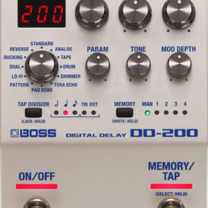 Pedal de Efeitos Delay Digital DD-200