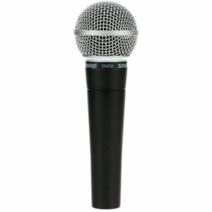 Microfone de Voz Dinâmico SM-58